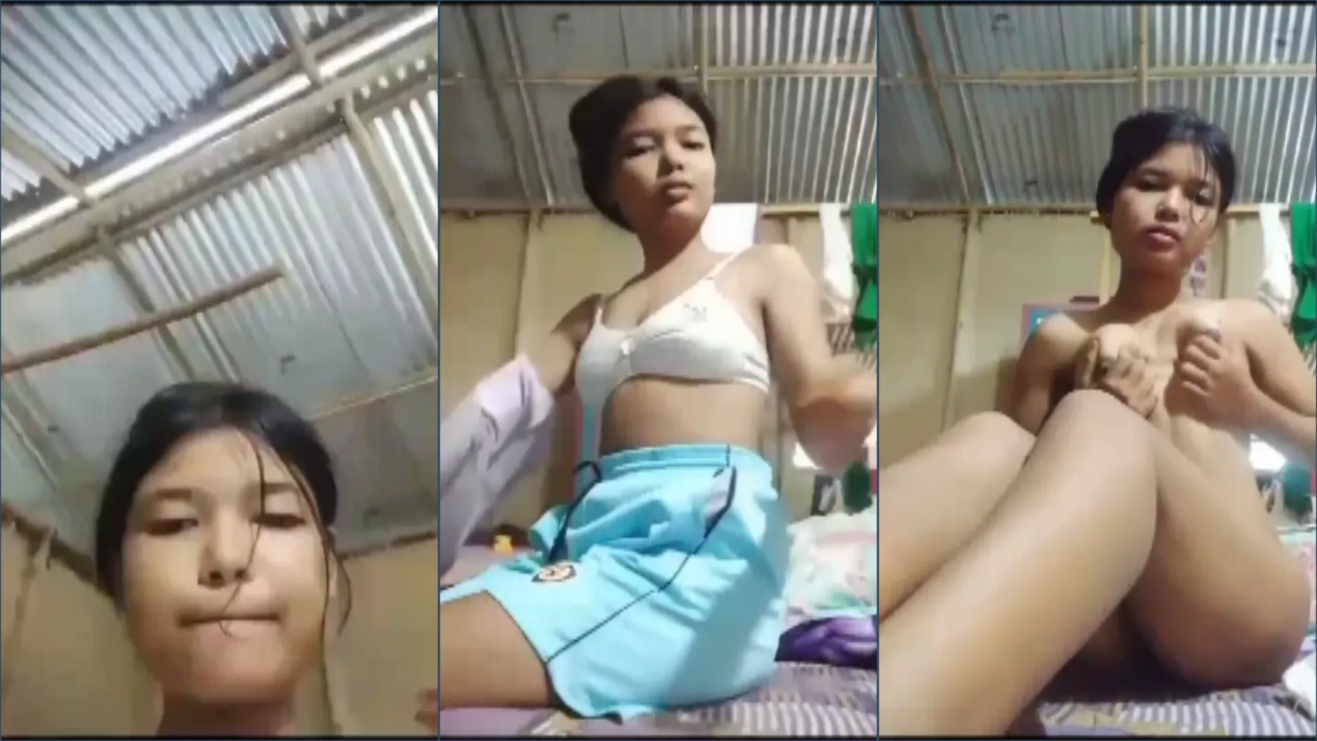 Hot Girl Self Naked Video Strip Boobs Tease Pussy Fingering Viral MMS - Desi Video